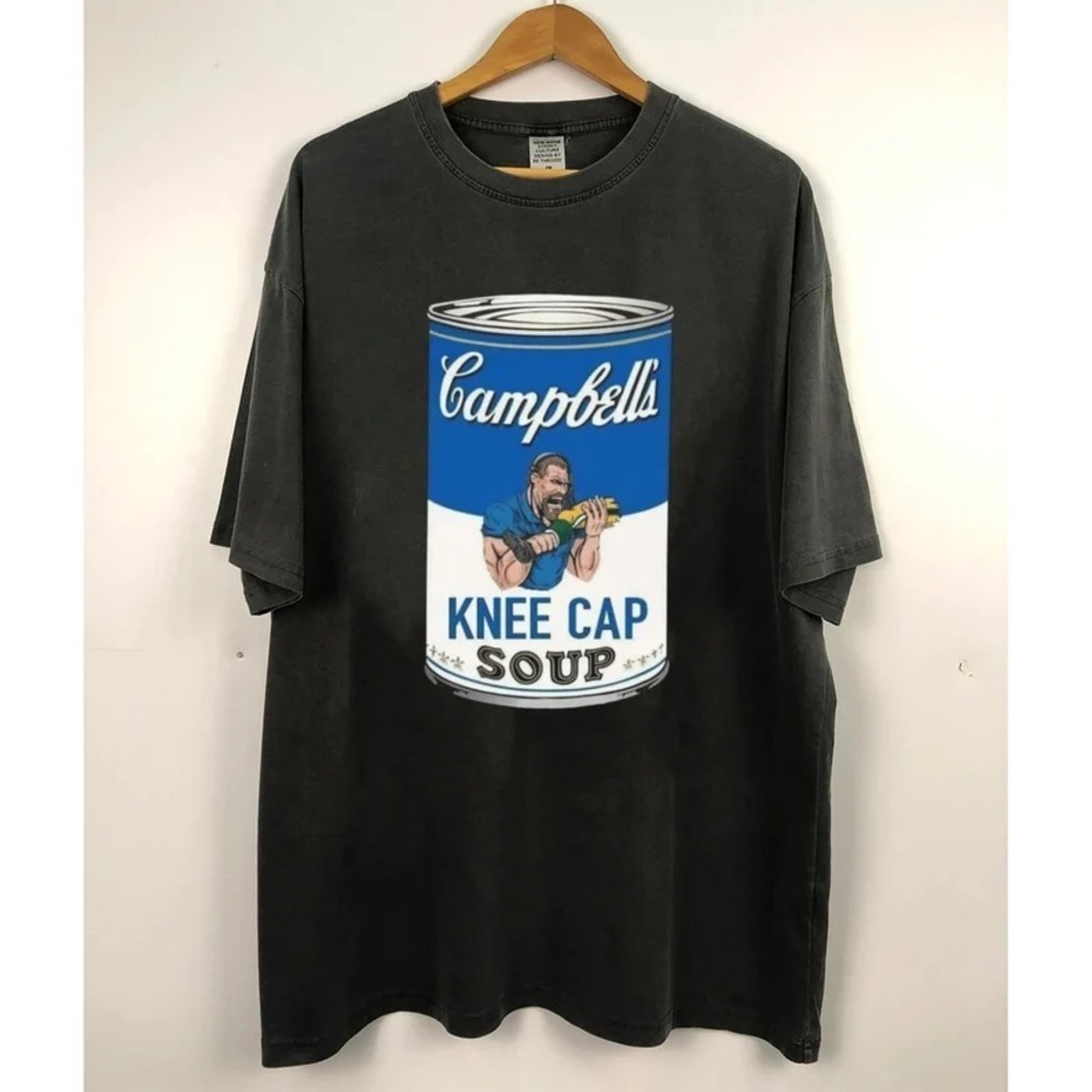 Detroit Lions Dan Campbell_s Kneecap Soup Graphic TShirt